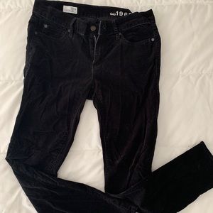 Gap velvet legging jean